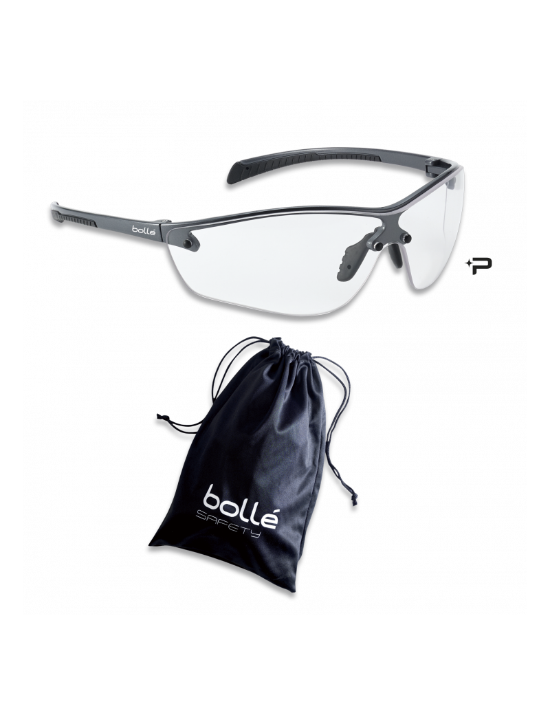Bolle Safety Glasses SILIUM+ Clear - SILPPSI