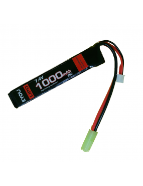 Bateria Li-Po 7.4V 1000mAh 25C Stick [EYOU]