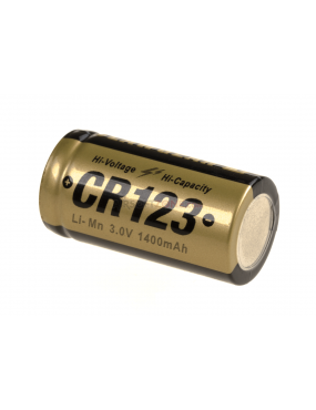 Pilha Lithium 3V CR123 [Clawgear]