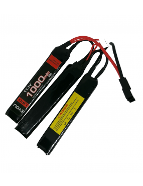 Bateria Li-Po 11.1V 1000mAh 25C Nunchuck [EYOU]