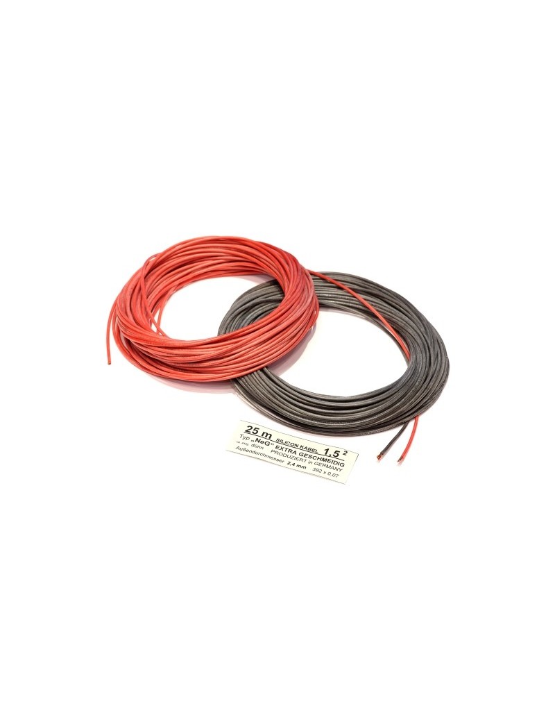 Low Resistance Silicone Wire 1.5mm2