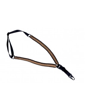 Paracord 1 Point Sling - Black / Coyote [Swiss Arms]