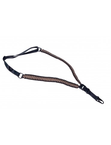 Paracord 1 Point Sling - Black / FDE [Swiss Arms]