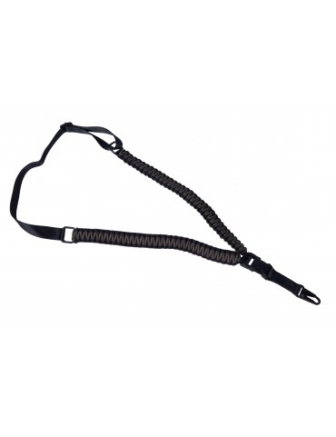 Paracord 1 Point Sling - Black / Grey [Swiss Arms]