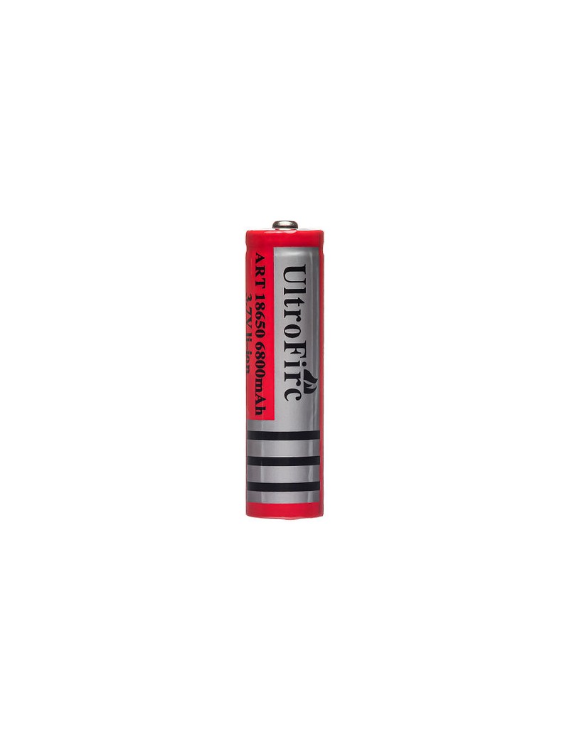 Lithium Chargeble Battery 18650 3.7v - 6800mAh [Qulit Fire]