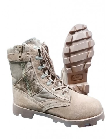 Tactical Jungle Boots with Zipper - TAN [LF]