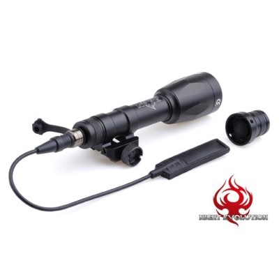 M600P LED Super Bright Flashlight - NE04027-BK [Night Evolution]
