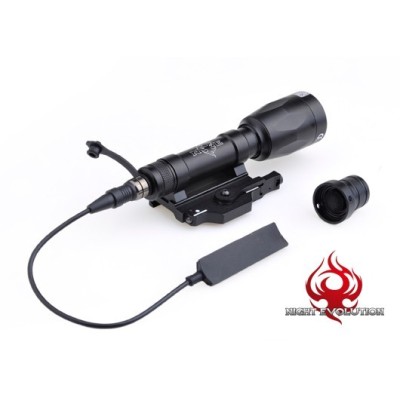 M620P ADM QD Auto Lock Mount Flashlight - NE04028-BK [Night Evolution]