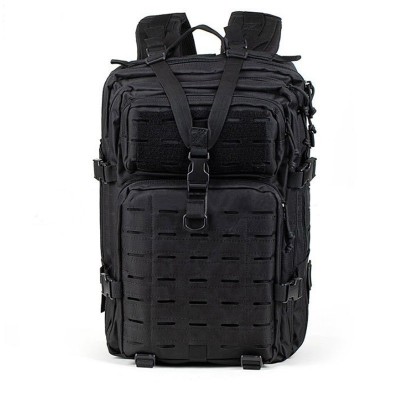 Tactical 45L Laser Cut BackPack - Black [LF]