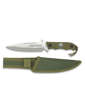 Survival Knife Horizon Satin 13.2 Green - 32105 [Albainox]