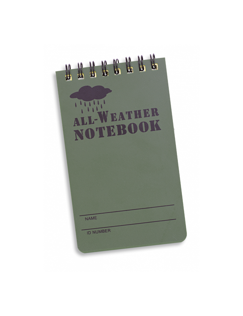 Waterproof Notebook - Small [Barbaric]