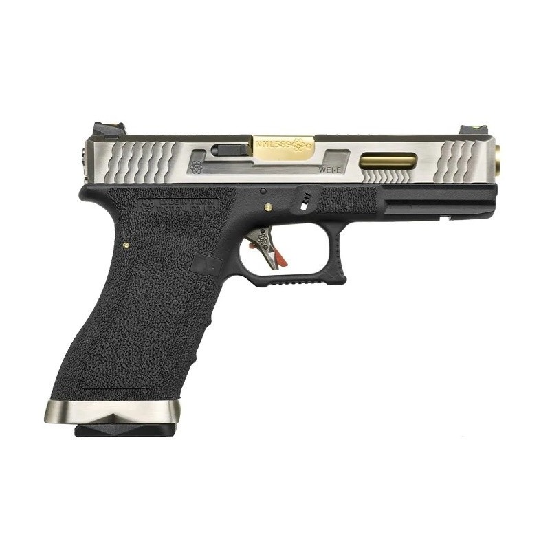Glock WE Tech Airsoft Custom - Fonctionne, Prêt Pour HPA - Occasion