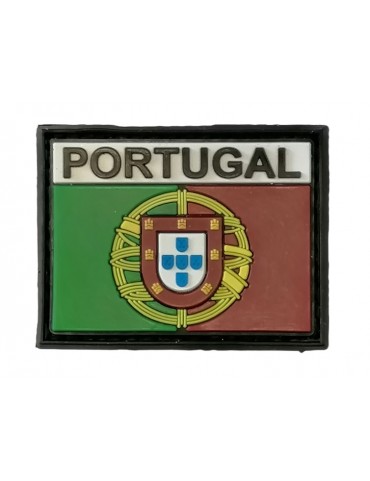 Patch 3D PVC Portuguese Flag