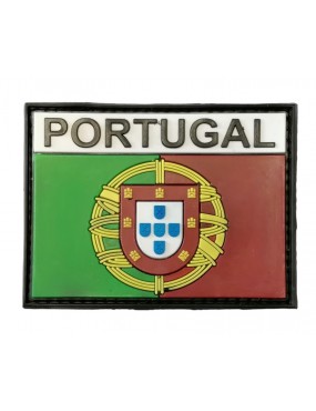 Patch 3D PVC Portuguese Flag