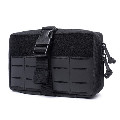 Laser Cut Utility Pouch - Black [LF]