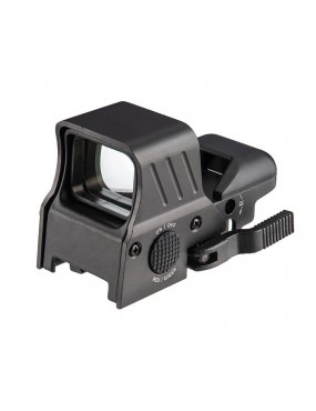 Reflex Red Dot 4 Reticle with QD Mount - Black [Lancer Tactical]