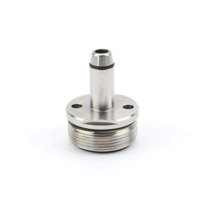 Stainless steel ROUNDED II cylinder head for VSR style sniper rifles [AirsoftPro]