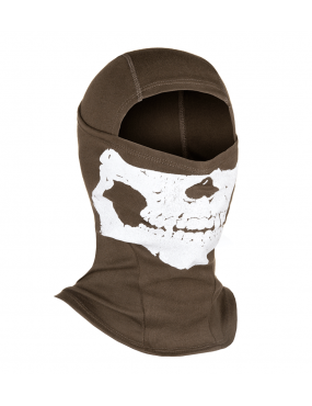 Balaclava / Hood with Skull Printing - Ranger Green [Shadow]
