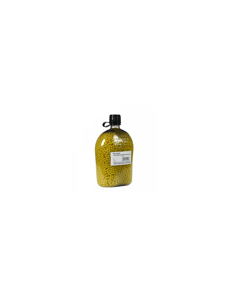 BB´s 0.12g Bottle 5000 Pcs. - Yellow [PRO GAME]