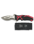 Tactical Knife 9.3cm Black / Red - 19936 [K25]