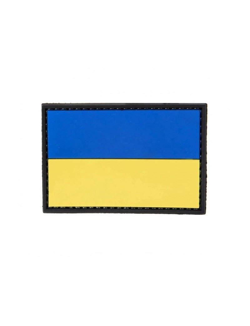 Patch 3D PVC 50x35mm - Bandeira Ucrânia