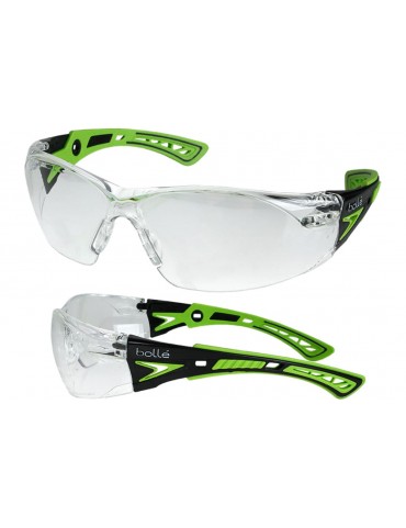 Bolle Safety Glasses RUSH+ Clear Lens - OD RUSHPPSIG