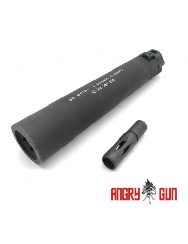 DUMMY Silencer for VFC / Umarex MP7 Gas BlowBack SMG - Preto [AngryGun]
