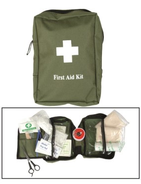 First Aid Large Kit - OD [Mil-Tec]