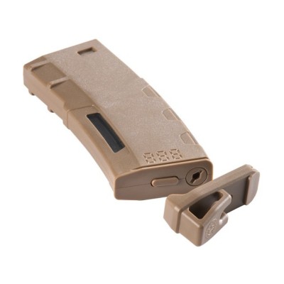 Magazine Mid-Cap 130rds Polymer M4/M16 - TAN [Lancer Tactical]