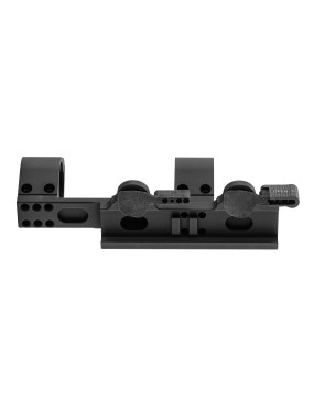 25.4mm QD One Piece Picatinny Optics Rail Mount - Black [PPS]