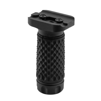 Vertical Aluminium Golf Style Keymod Grip - Black [PPS]