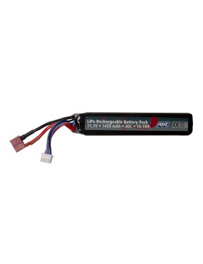 Bateria Li-Po 11.1V 1450mAh 30C - T-Plug [ASG]