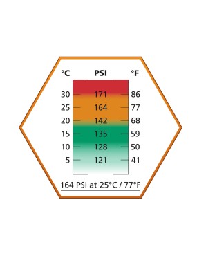 ULTRAIR Power Orange Gás sem Silicone - 164 PSI [ASG]