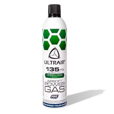 ULTRAIR Power Green Gás com Silicone - 135 PSI [ASG]