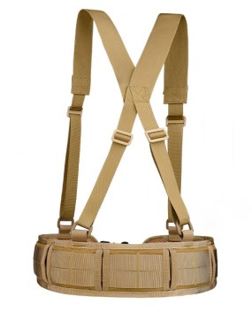 Molle System Belt with Suspenders - Khaki [LF]