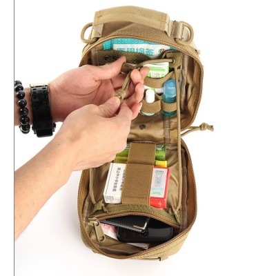 Medic Pouch Medium with Strap - Khaki [LF]