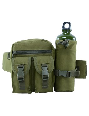 Waist Bag with Bottle Pouch - Green [LF]