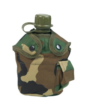 Military Bottle 1L - Woodland [LF]