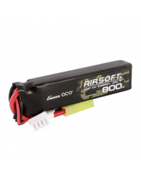 Bateria Li-Po 800mAh 11.1V 25C Stick [Gens Ace]