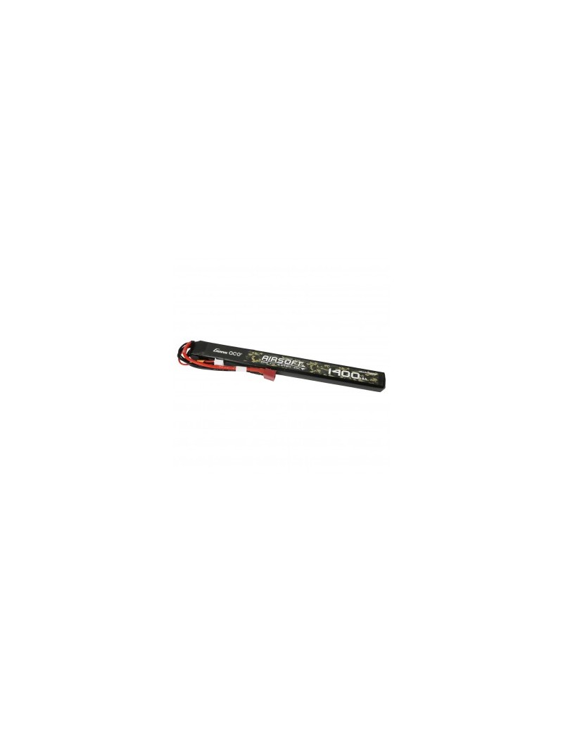 Bateria Li-Po 1400mAh 11.1V 25C Stick - T-Plug [Gens Ace]