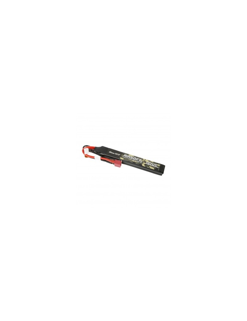 Bateria Li-Po 1500mAh 7,4V 25C Nunchuck(2x) - T-Plug [Gens Ace]