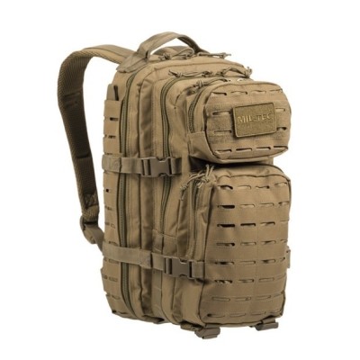 US Assault BackPack SM Laser Cut - Coyote [Mil-Tec]