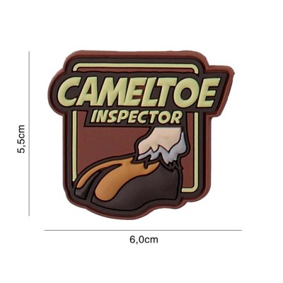 Patch 3D PVC Cameltoe Inspector - Brown