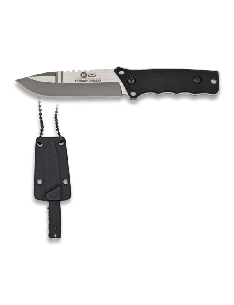 Tactical 7cm G10 Kydex Knife - 32371 [K25]
