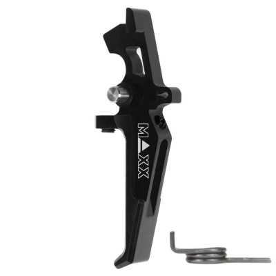 CNC Aluminium Advanced Speed Trigger - Style E Black [Maxx Model]