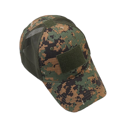 Mesh Baseball Cap - Digital Woodland [LF]