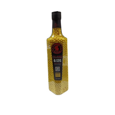 BB´s 0.12g Garrafa 5100 Un. - Amarelas [Lancer Tactical]