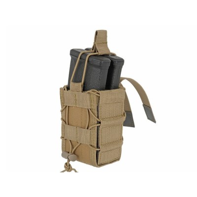 MOLLE Double Rifle Mag Speed Pouch - Coyote [8FIELDS]
