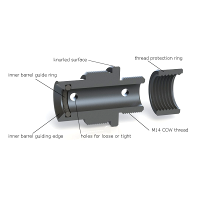 Silencer Adapter MB01/04/05/06/13 [AirsoftPro]