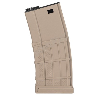Magazine Mid-Cap 130rds PolyMag for M4 AEG - TAN [ACM]